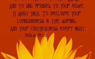 Psalm 92:1-2