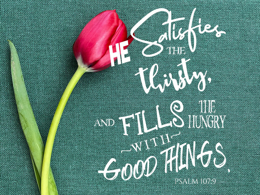 Psalm 107:9