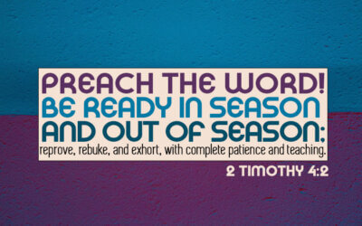 2 Timothy 4:2