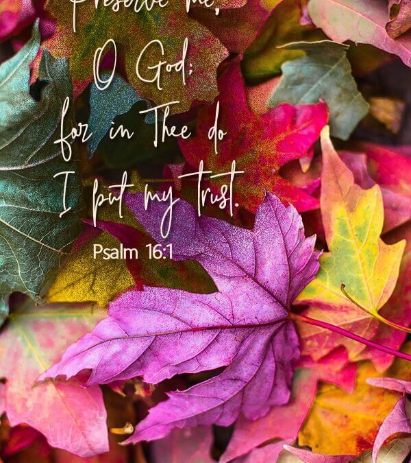 Psalm 16:1