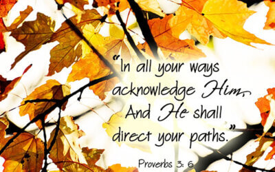 Proverbs 3:6