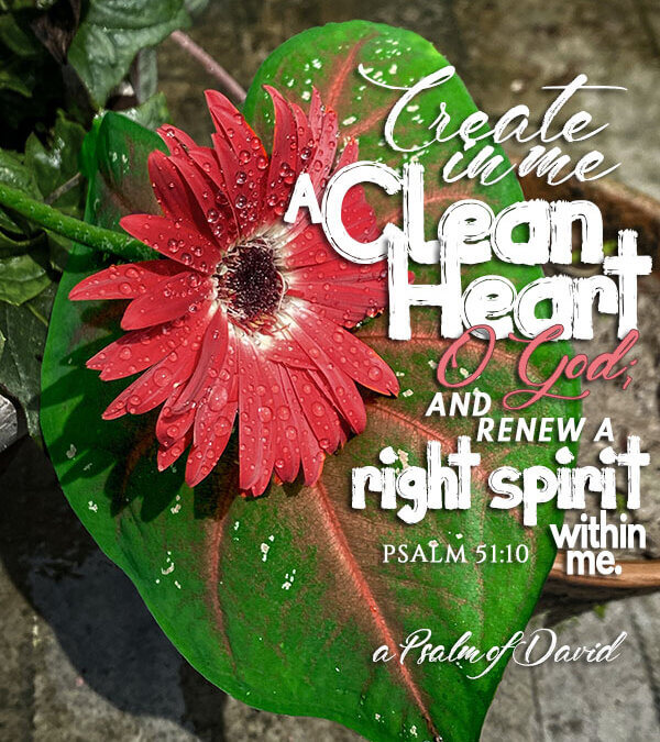 Psalm 51:10