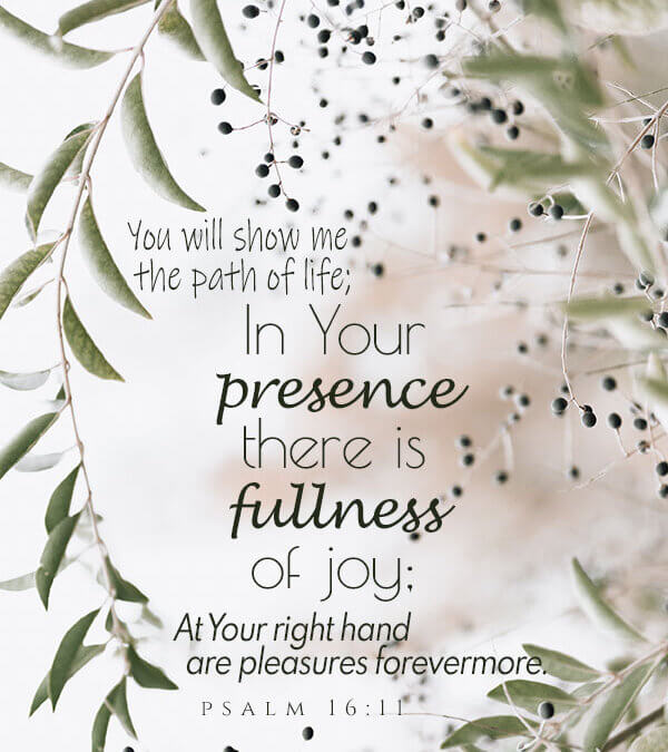 Psalm 16:11