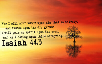 Isaiah 44:3