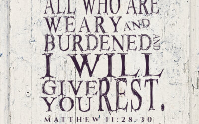 Matthew 11:28-30