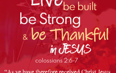 Colossians 2:6-7