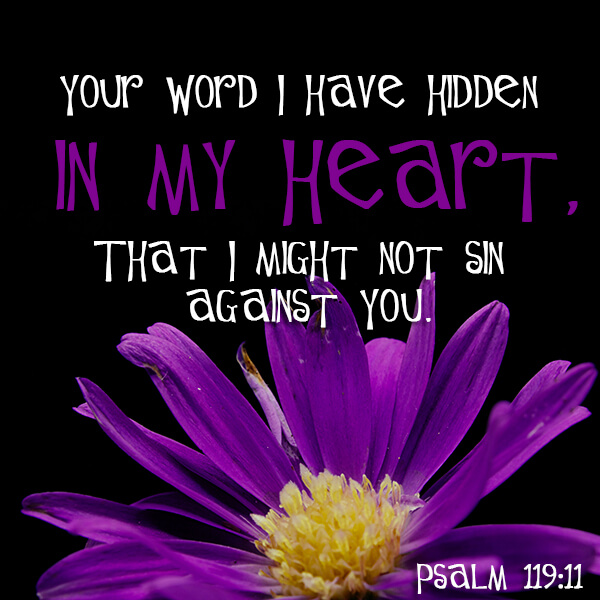 Psalm 119:11