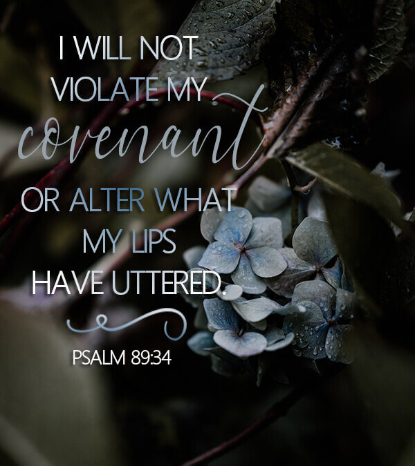 Psalm 89:34