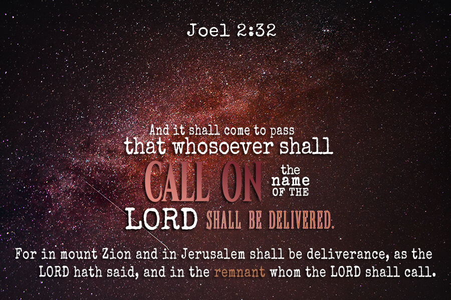 Joel 2:32