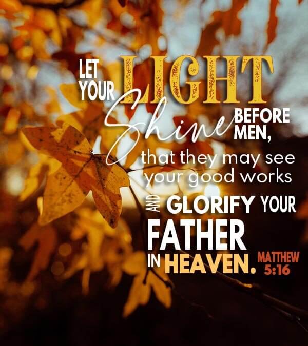 Matthew 5:16