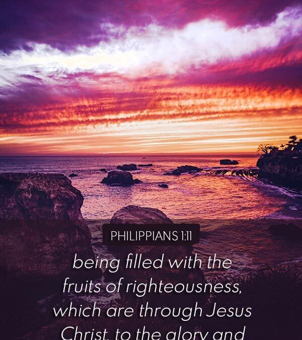 Philippians 1:11