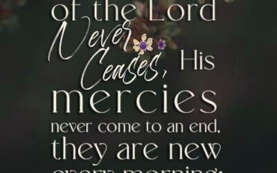 Lamentations 3:22-23