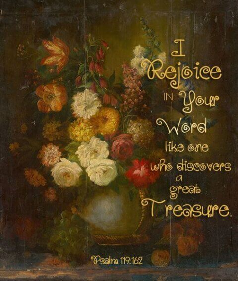 Psalm 119 162 Photos With Gods Word