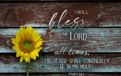 Psalm 34:1