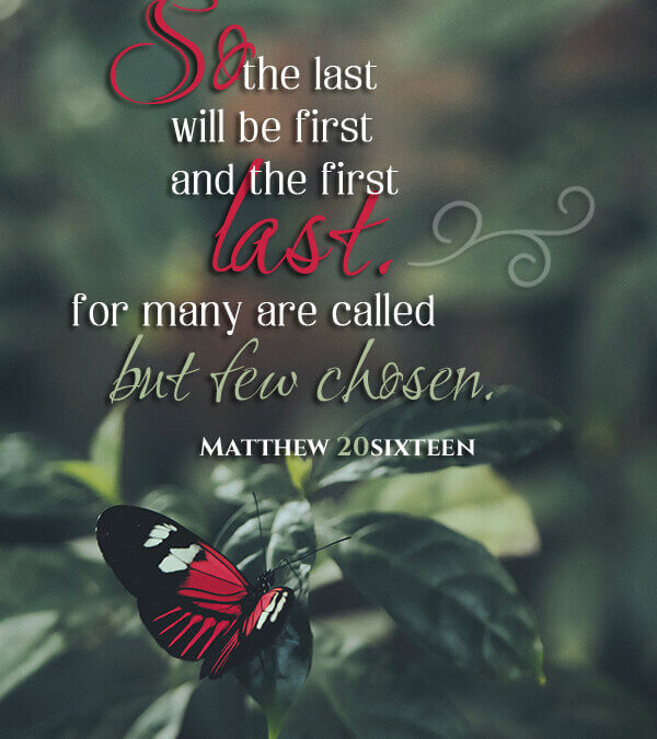 Matthew 20:16