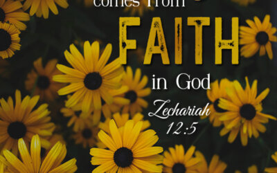Zechariah 12:5