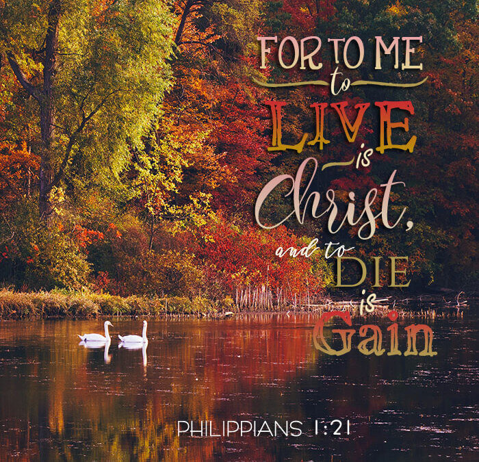 Philippians 1:21