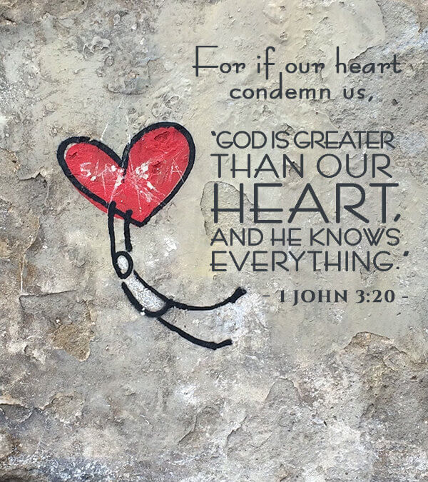 1 John 3:20