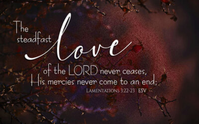 Lamentations 3:22-23