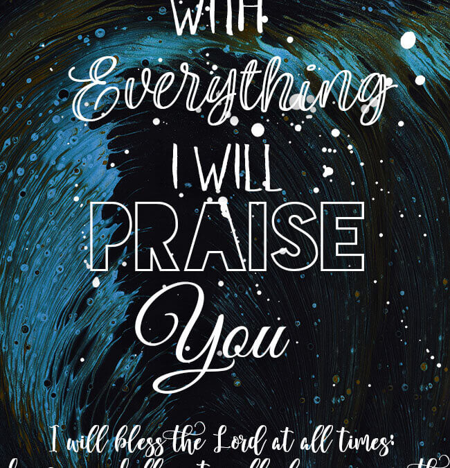 Psalm 34:1