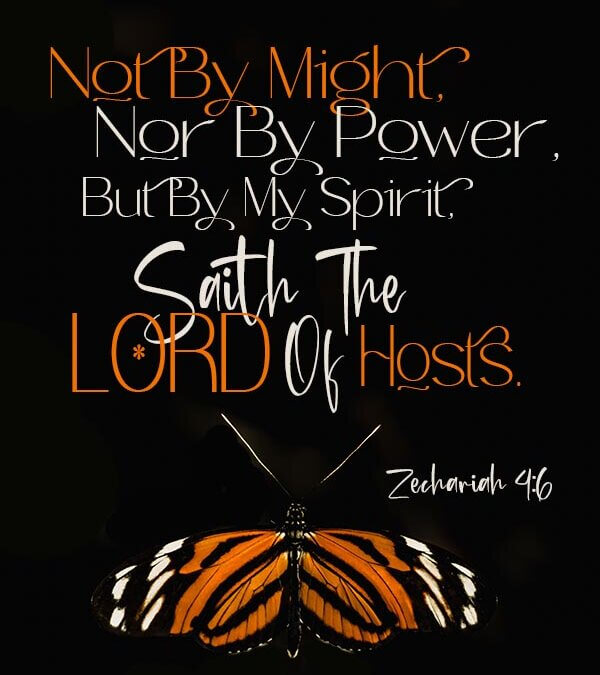 Zechariah 4:6