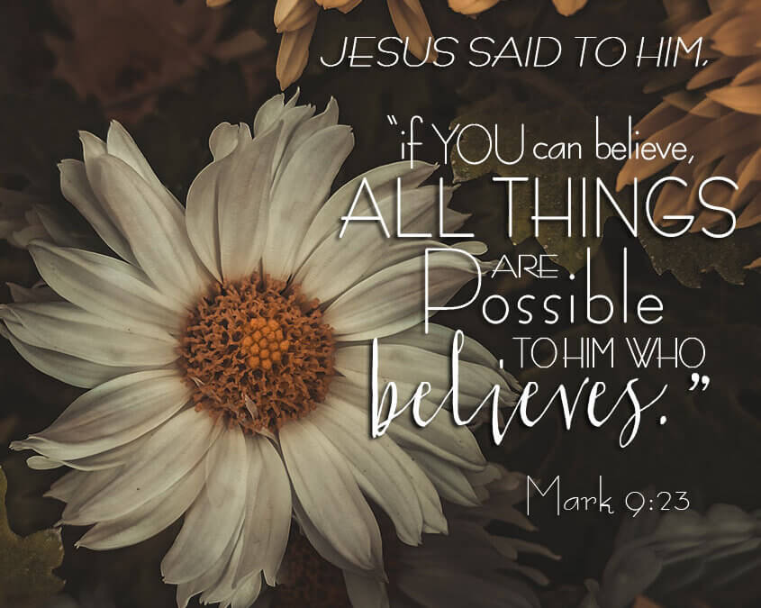 Mark 9:23