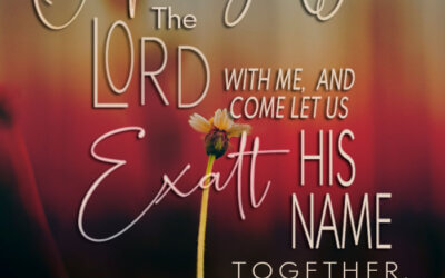 Psalm 34:3