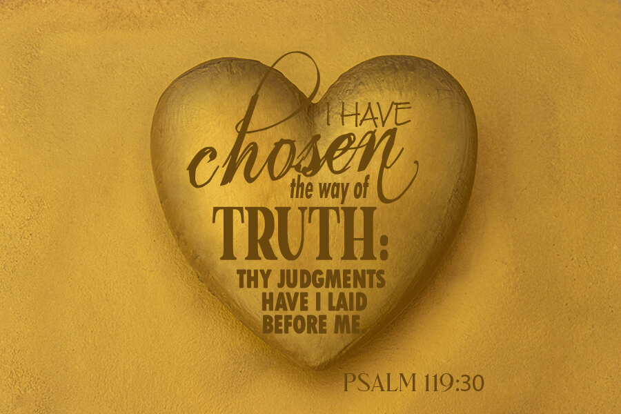 Psalm 119:30