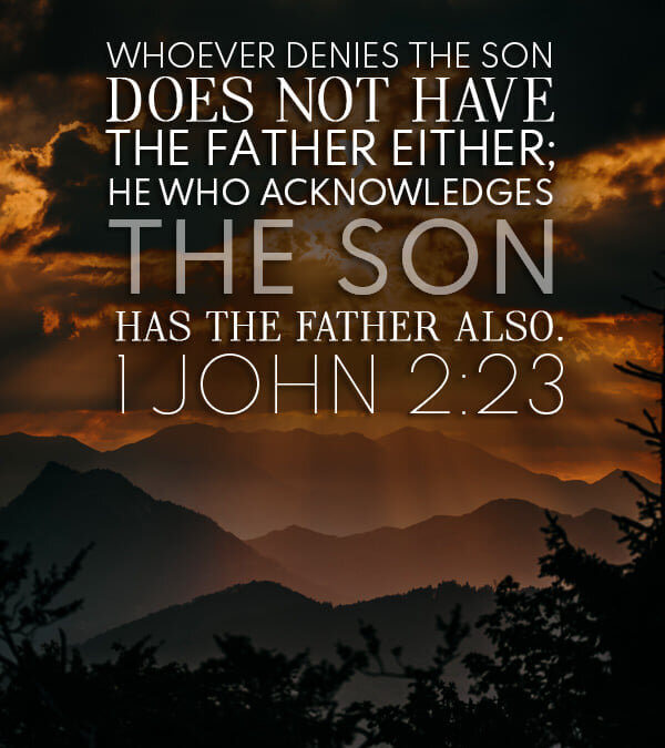 1 John 2:23