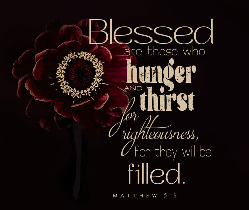 Matthew 5:6