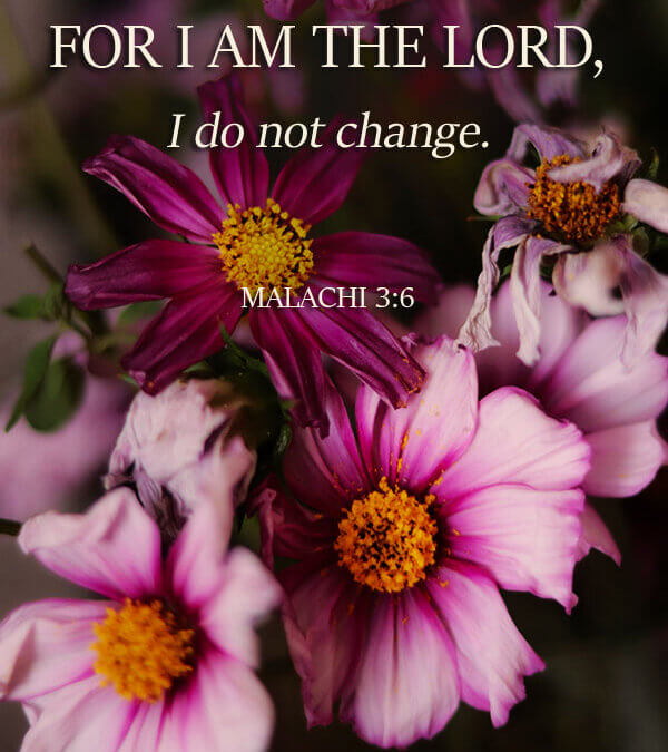 Malachi 3:6