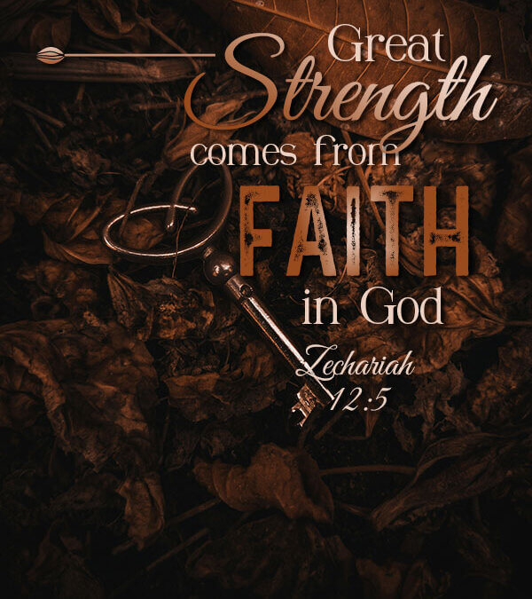 Zechariah 12:5