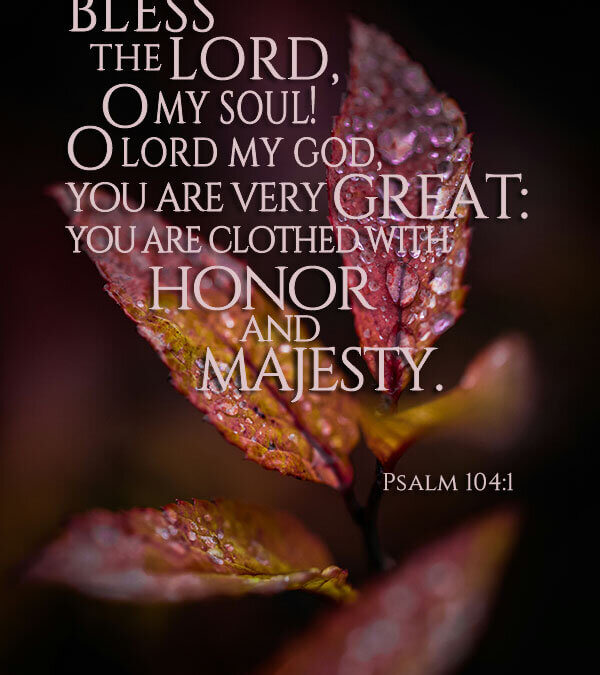 Psalm 104:1