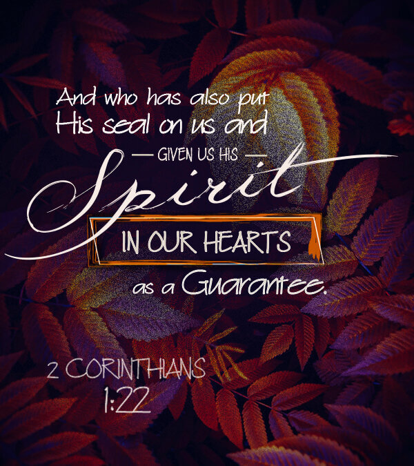 2 Corinthians 1:22