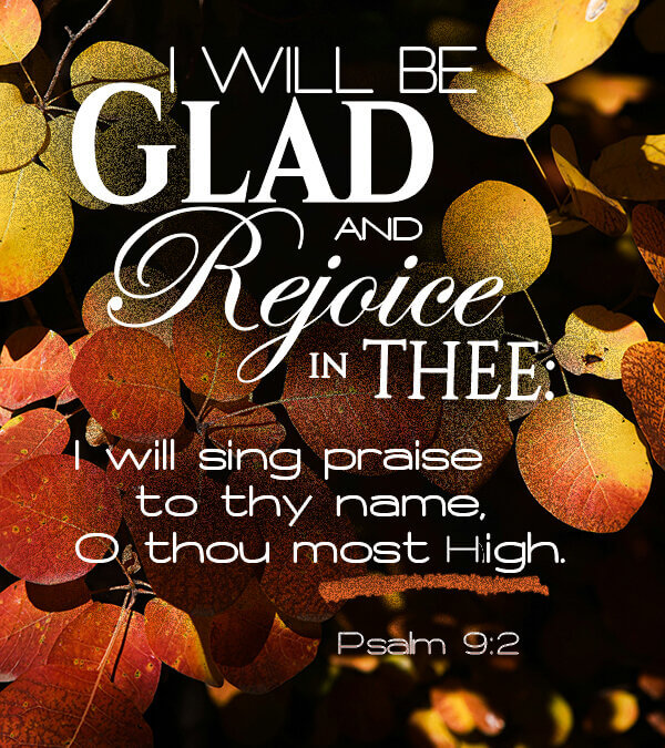 Psalm 9:2