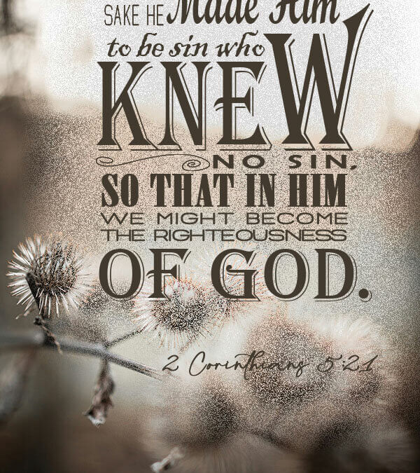 2 Corinthians 5:21