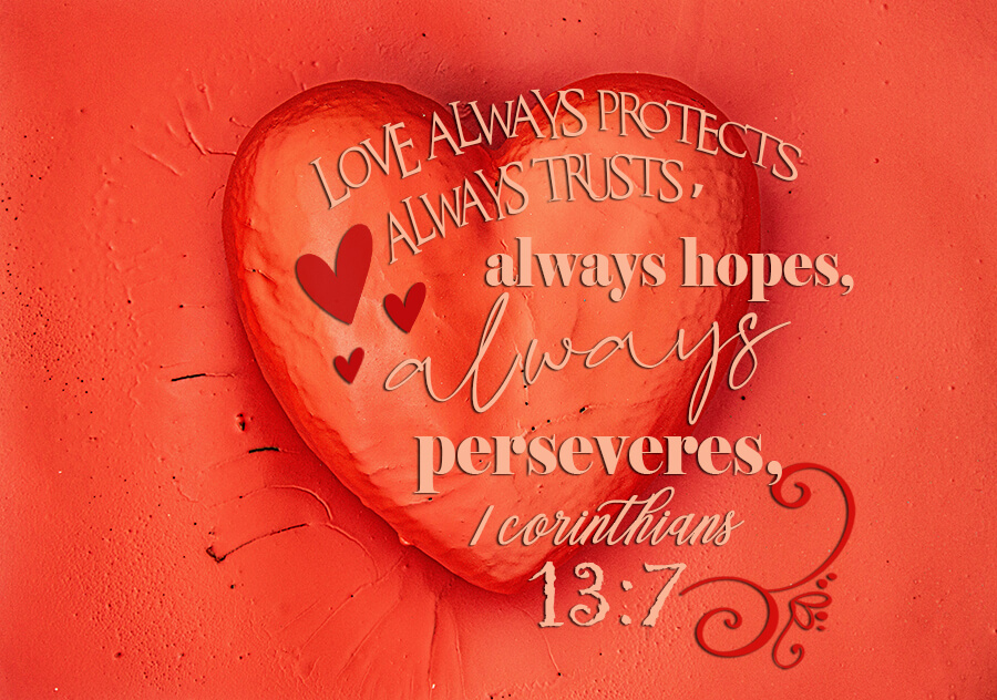1 Corinthians 13:7