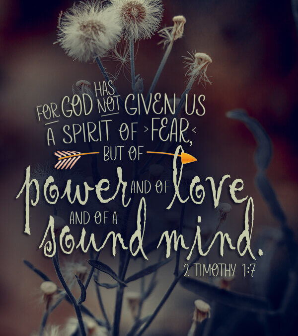 2 Timothy 1:7
