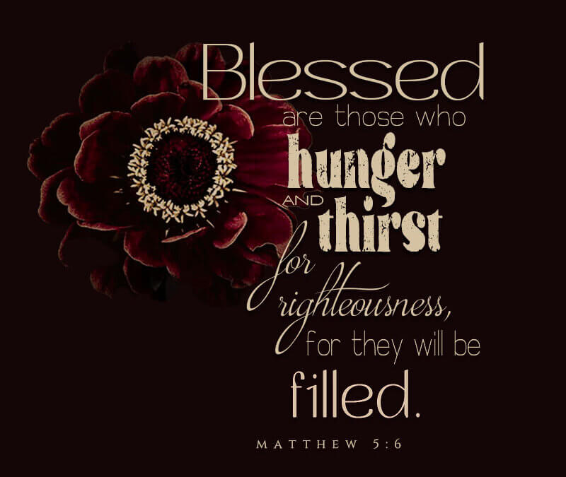 Matthew 5:6