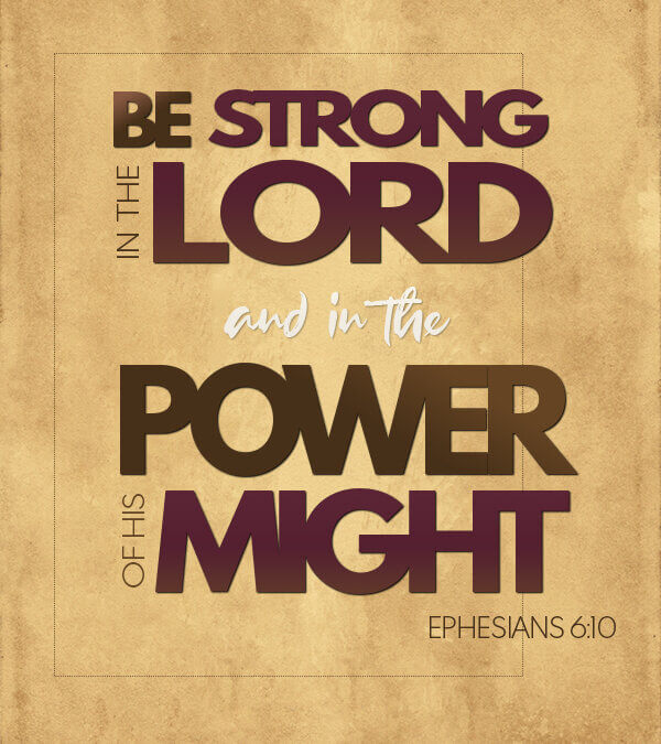Ephesians 6:10