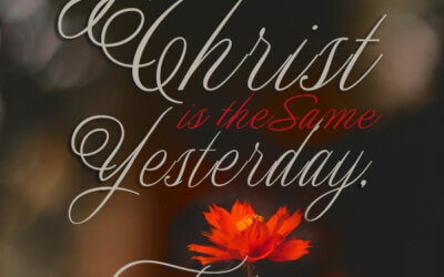 Hebrews 13:8