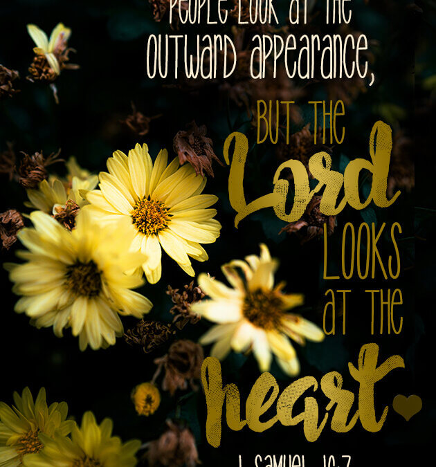 1 Samuel 16:7