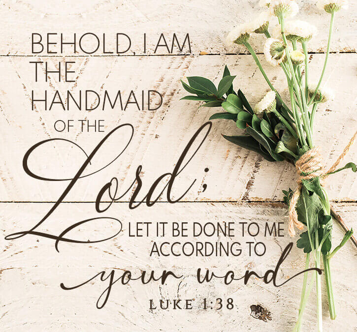 Luke 1:38