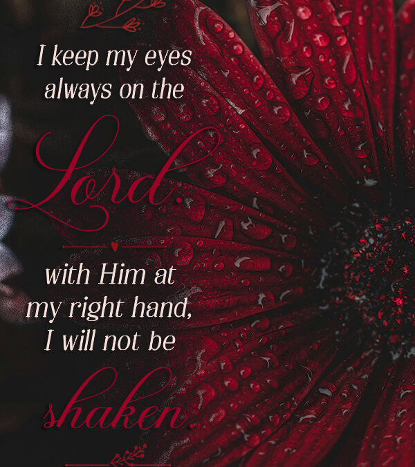 Psalm 16:8