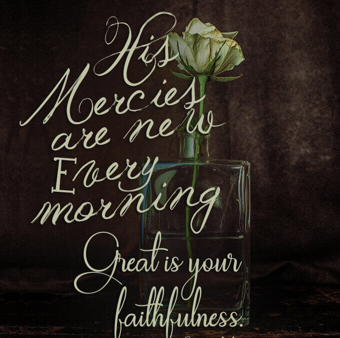 Lamentations 3:23