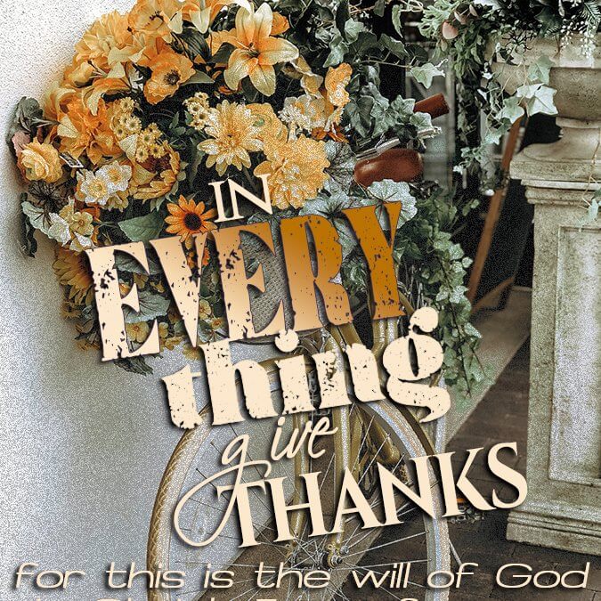 1 Thess 5:18