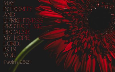 Psalm 25:21