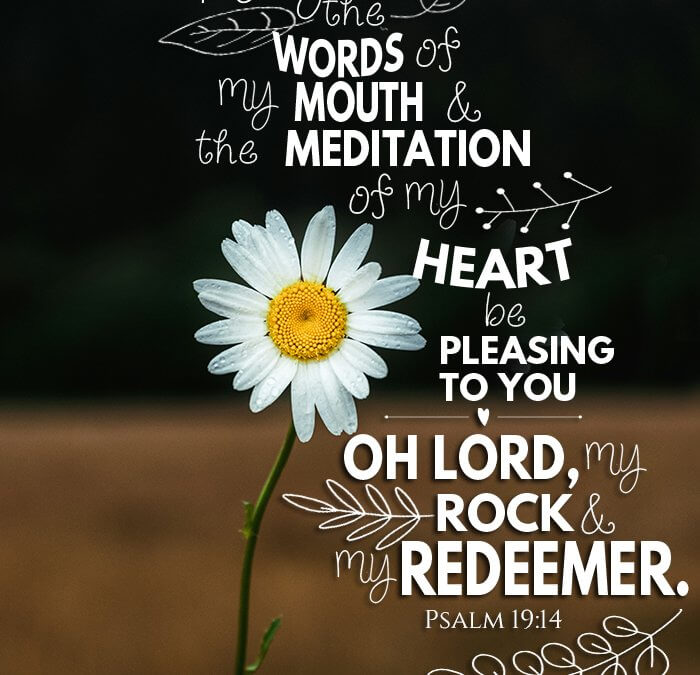 Psalm 19:14
