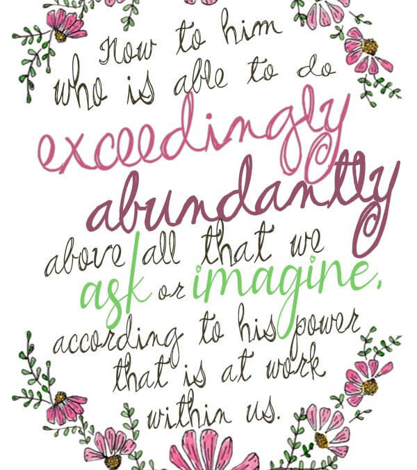 Ephesians 3:20