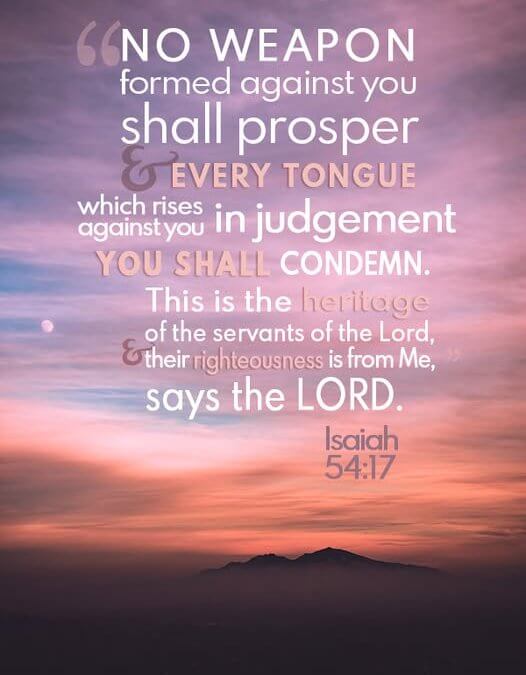 Isaiah 54:17